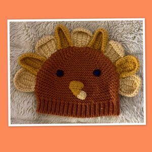 Carter's Baby Thanksgiving Turkey Cap ~ One Size